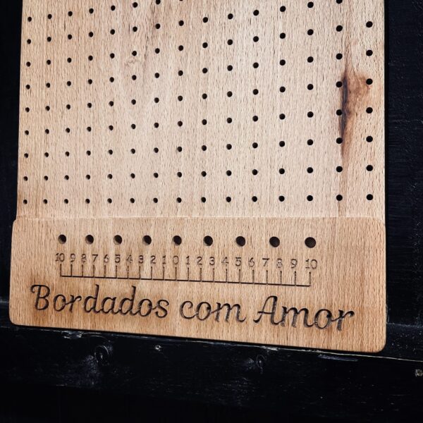 Bloqueador de Crochet  Bordado com Amor - Image 2