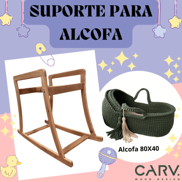Suporte de Alcofa Clean (Alcofa 80X40)