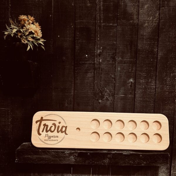 Tabua de Servir Shot Dark Gold 12