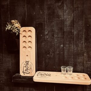 Tabua de Servir Shot Dark Gold 8