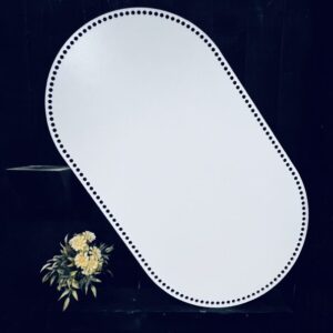 Base  Fio de Malha / Trapilho - (Retangular com Raio 72X35)