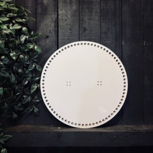 Tampa para cesto Fio de Malha (Redondo 30cm)