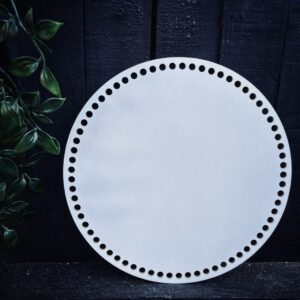 Base para cesto Fio de Malha (Redondo 36cm)