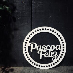 Guirlanda de Páscoa Feliz 20cm